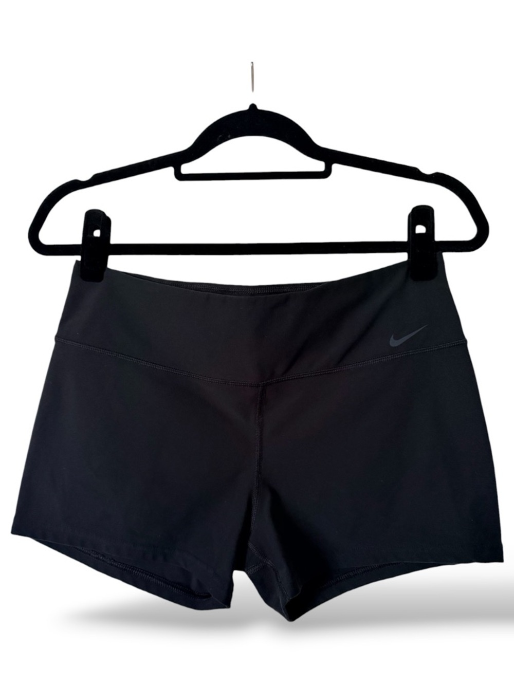 Nike Legend 2.0 Dri-FIT Black Slim Fit Women’s Shorts Size Large Bike Volleyball